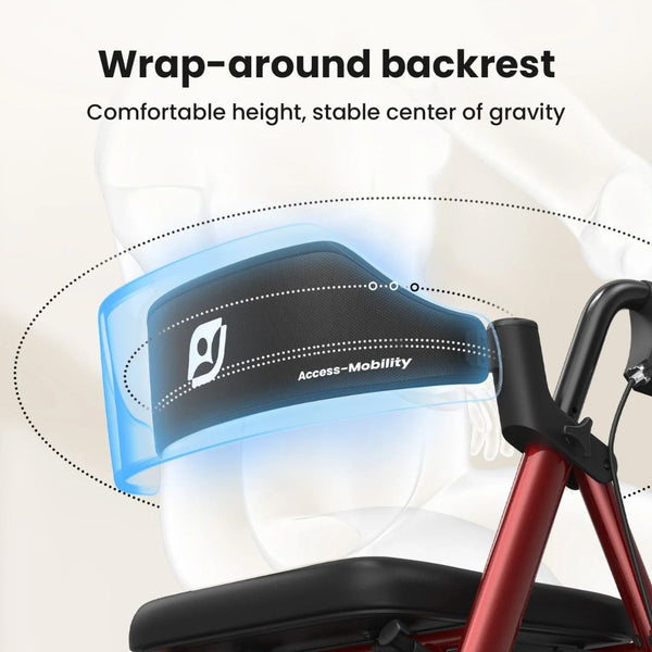 360° Back Support for Extra Comfort