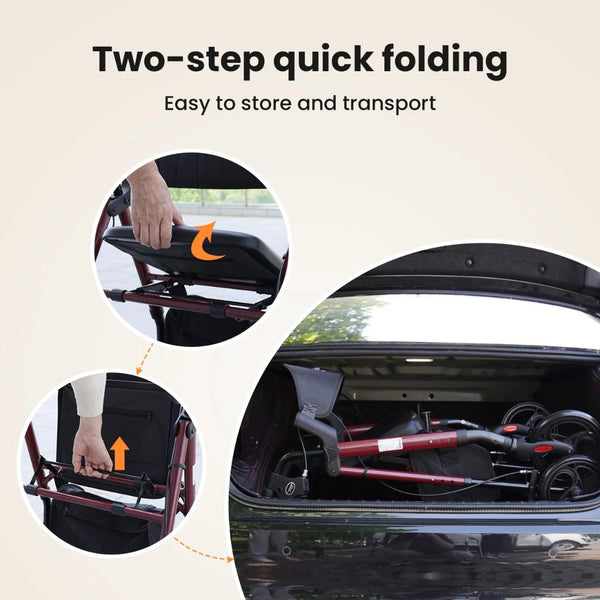 Folds in Seconds for Easy Travel