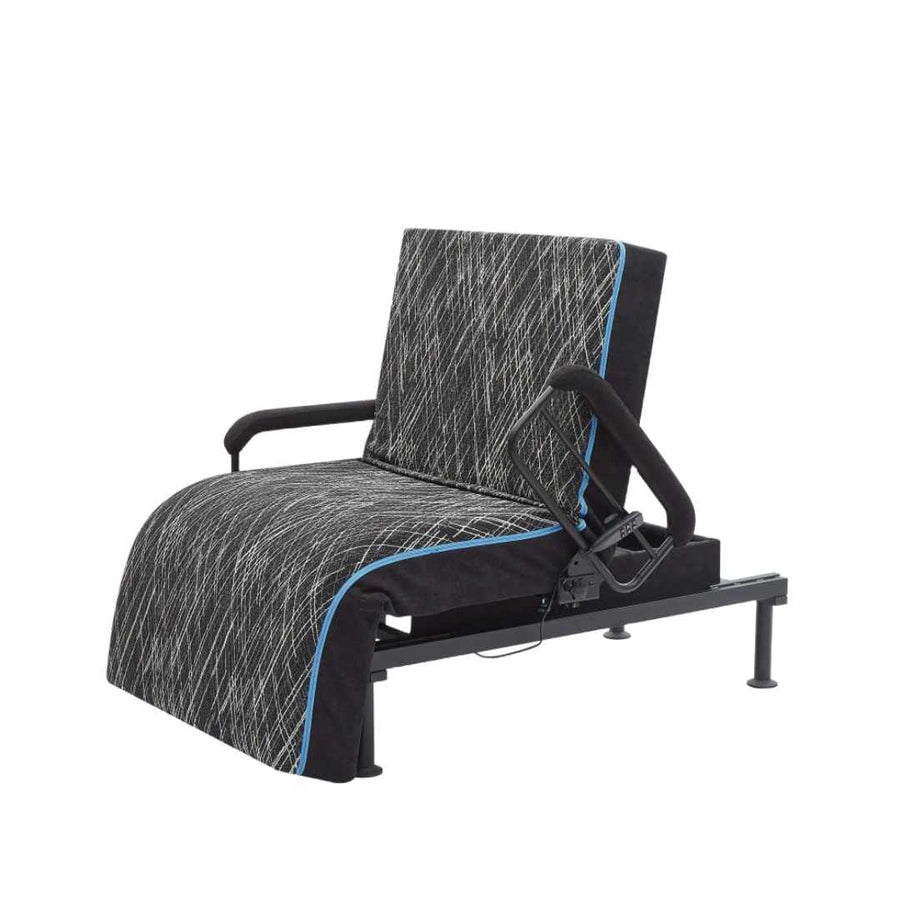 Adjustable Bed for Seniors — Motorized Sleep-to-Stand Bed with CertiPUR-US Mattress