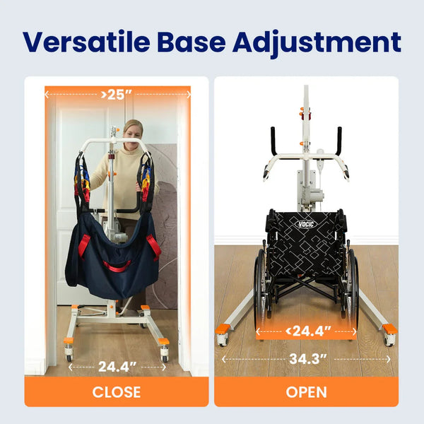 Adjustable Base for Easy Access