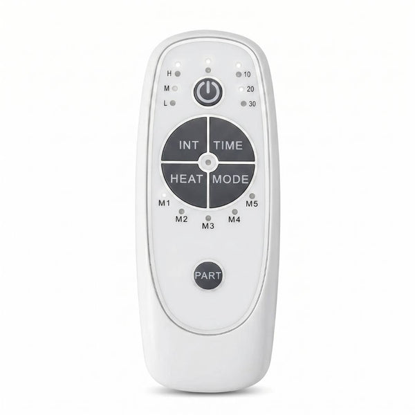 Built-In Heat Mode & 5 Massage Settings